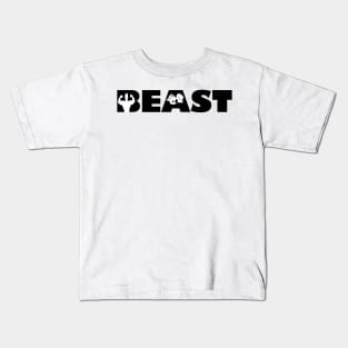 Beast workout gym t shirt Kids T-Shirt